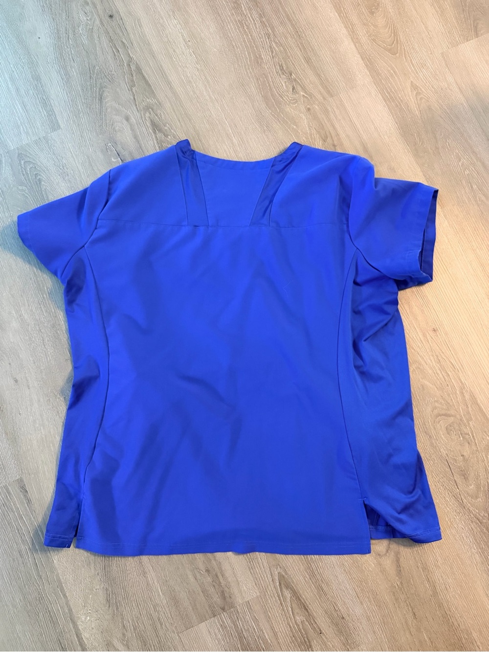Spirit Royal Blue Women's Scrub Top & Jogger Pants Set - Picture 3 of 5